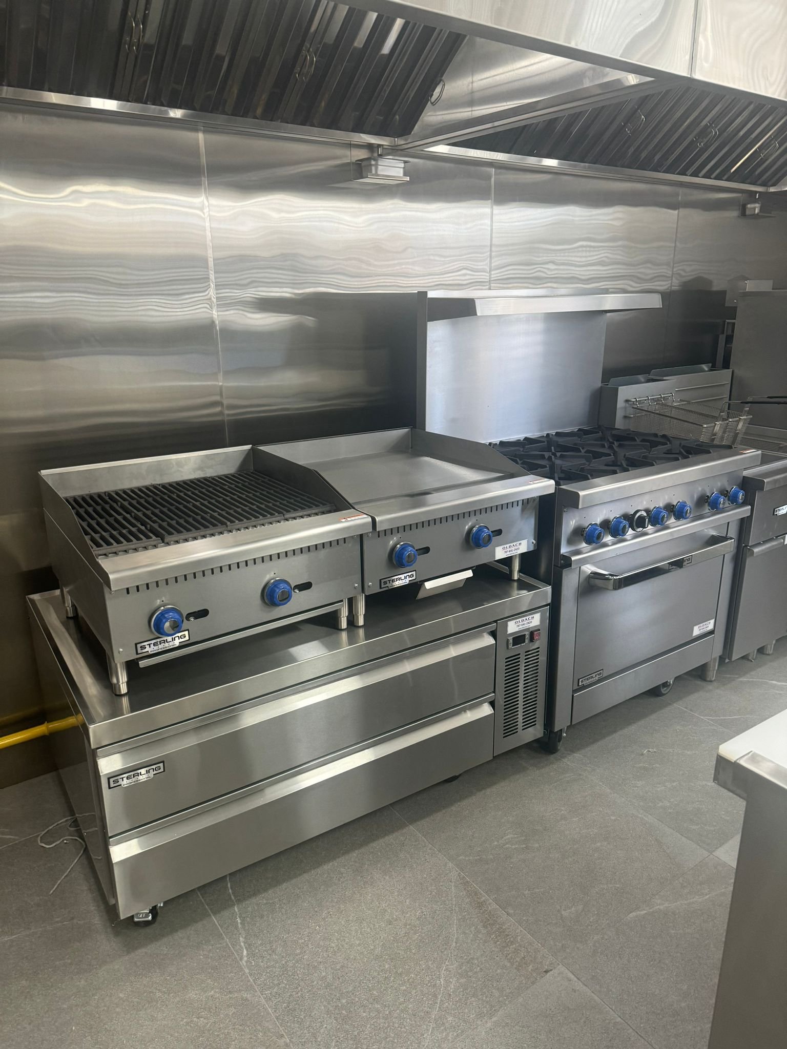 Estufas y planchas industriales