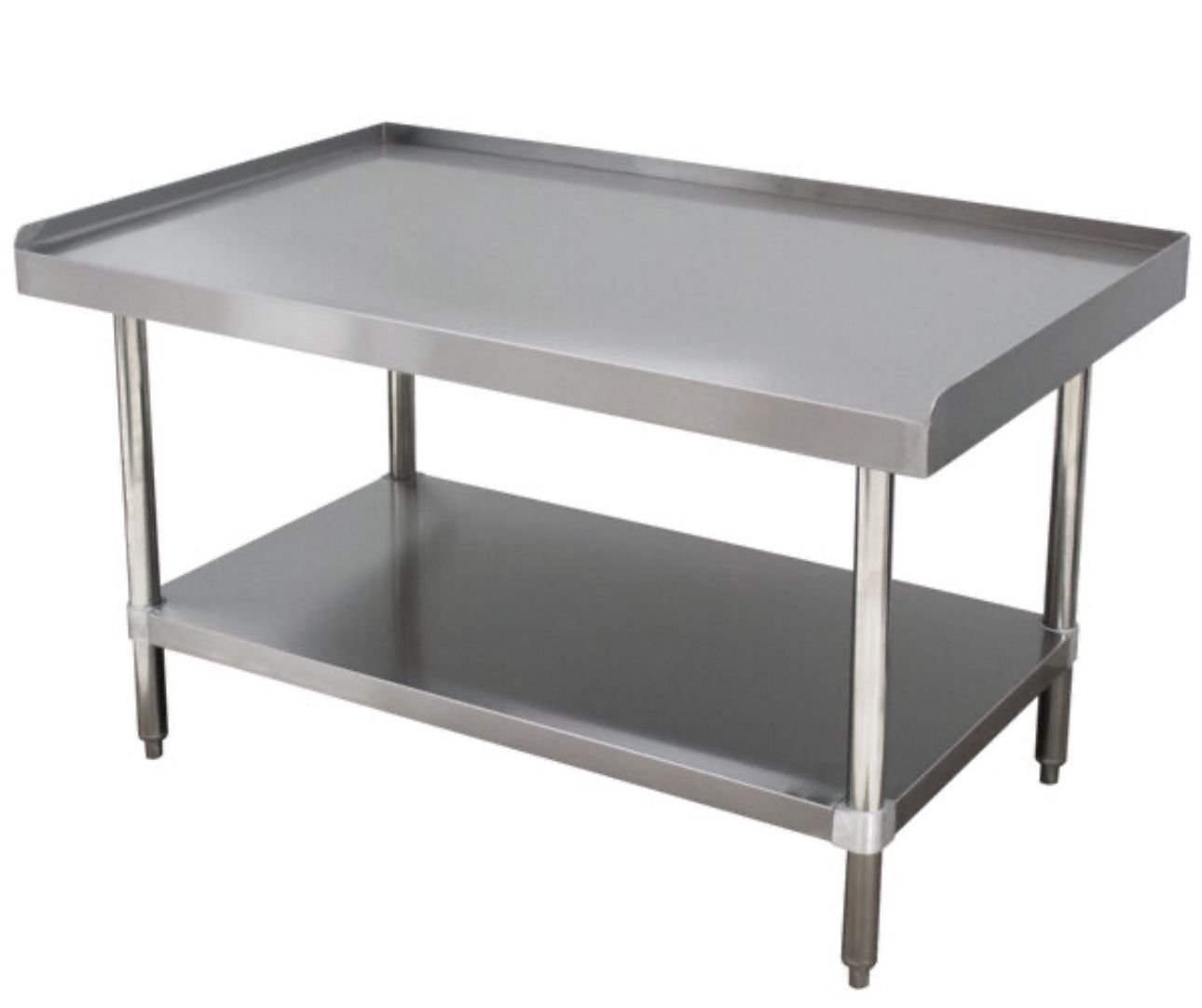 Mesas de trabajo en steel con o sin back splash